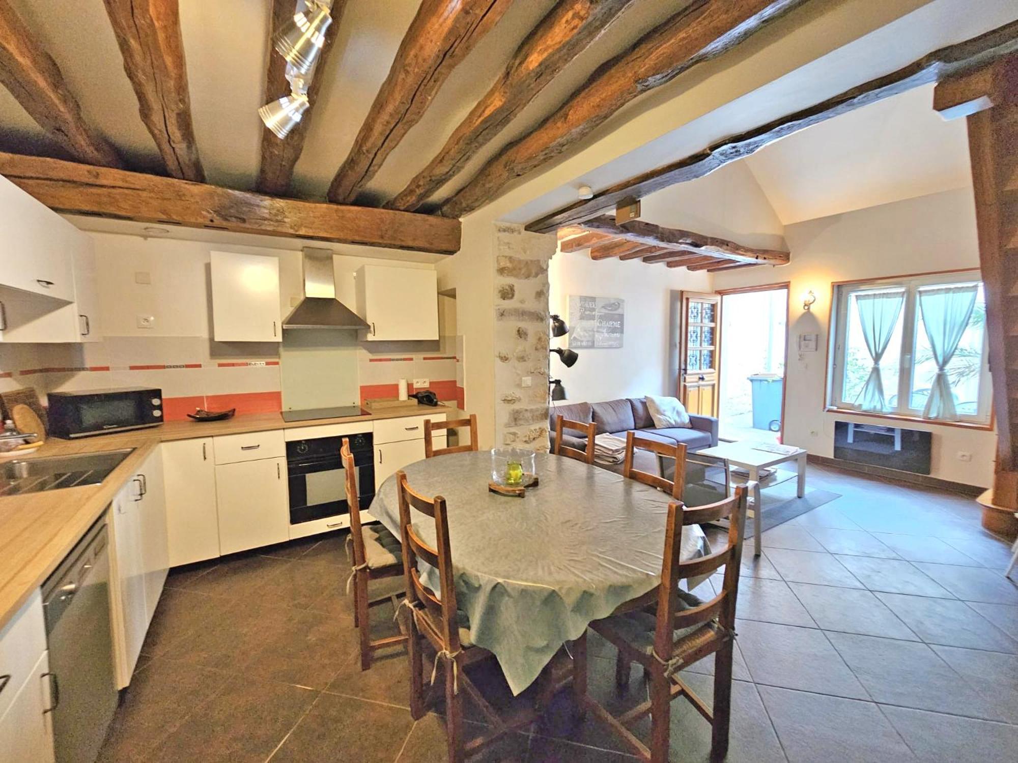 Triplex Sisley - Maison Atypique Avec Cour Exterieure Moret-sur-Loing Eksteriør bilde