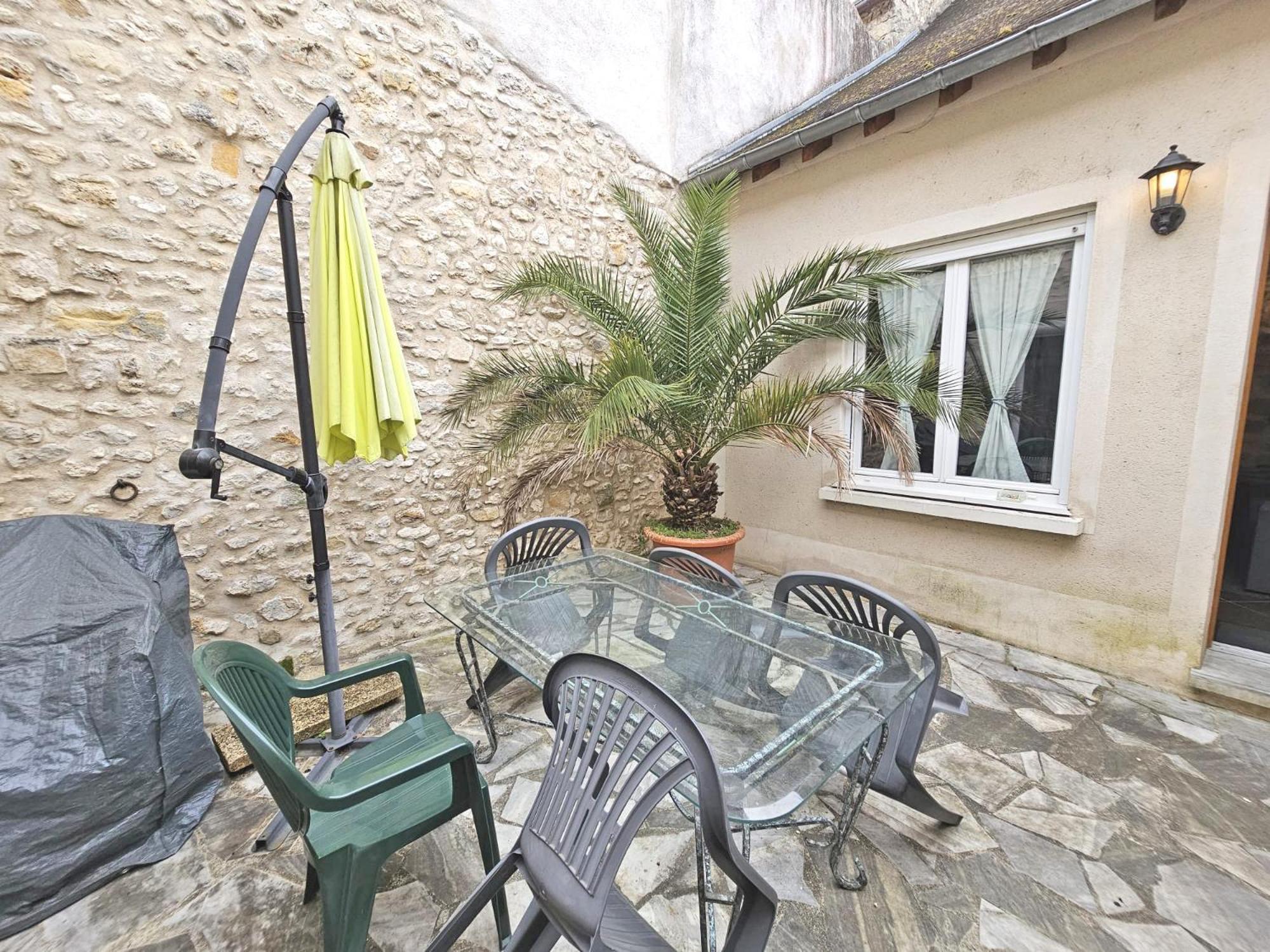 Triplex Sisley - Maison Atypique Avec Cour Exterieure Moret-sur-Loing Eksteriør bilde